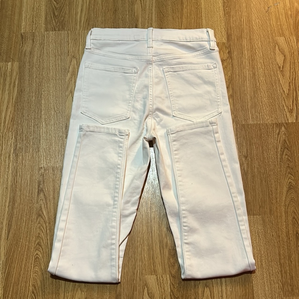 Banana Republic Stylish Women's White High Rise Skinny Jeans Size 27 / 4 - Picture 10 of 11